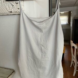 Merona White Cotton Camisole Tank Top. Never worn.  Apologies for wrinkles.